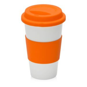 белый/оранжевый