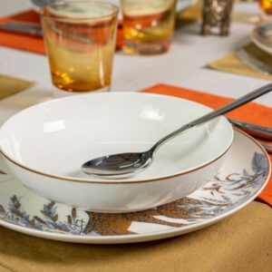 Суповая тарелка «S.PLATE 2 UNI WHT»