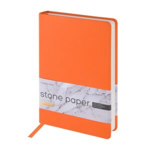 Ежедневник с каменной бумагой недатированный А5 «Carrara»