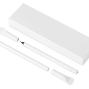 Подарочный набор «Recycled Duo» c шариковой ручкой и вечным карандашом из переработанной бумаги