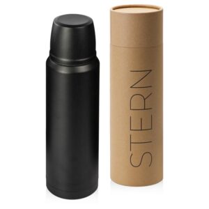 Вакуумный термос с медной изоляцией «Stern», крафтовый тубус, 1000 мл