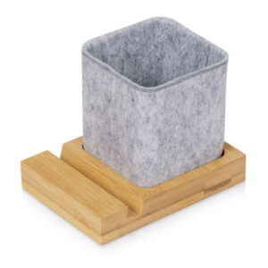 Подставка для ручек и телефона из бамбука «Takeshi»