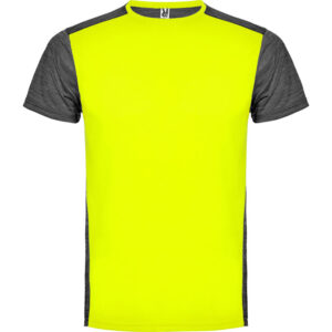 неоновый желтый/черный меланж