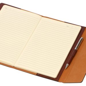 Бизнес-блокнот А5 с клапаном «Fabrizio» с ручкой