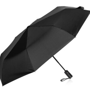 Зонт-автомат Reviver с куполом из переработанного пластика