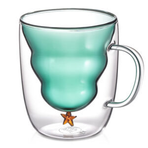 Кружка с двойными стенками с елочкой внутри «Winter Wonderland»