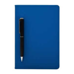 Бизнес-блокнот А5 «С3» soft-touch с магнитным держателем для ручки