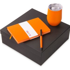 Подарочный набор «COLOR IT» c блокнотом, ручкой и термокружкой