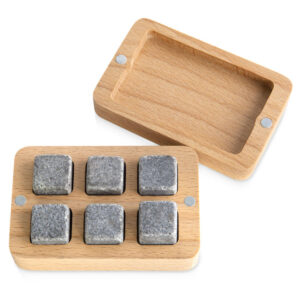 Набор камней для виски в подарочной деревянной коробке «Speyside»