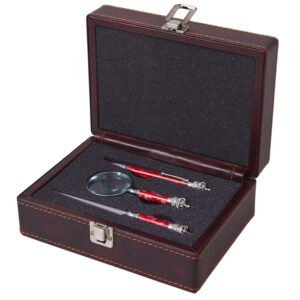 Набор «Принц Уэльский»: ручка, лупа, нож для бумаг