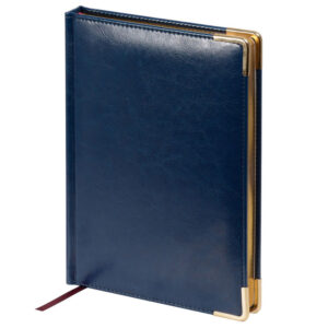 Ежедневник недатированный А5 «Sidney Nebraska» с золотым срезом и уголками