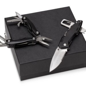 Подарочный набор с мультитулом и ножом «Blacksmith»