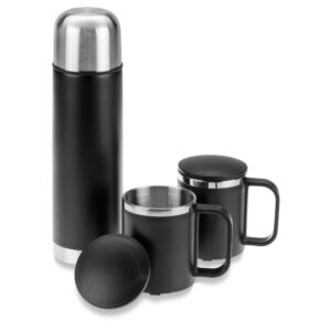 Набор «Лисбон»: термос и 2 термокружки v.2