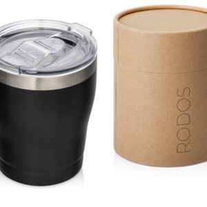 Вакуумная термокружка «Rodos» с керамическим покрытием, тубус, 350 мл
