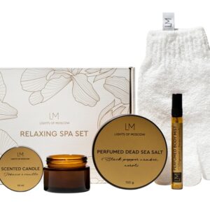 Парфюмированный спа-набор с лого Lights of Moscow