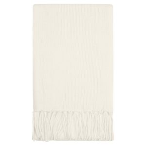 Шарф Flette, белый (молочный)