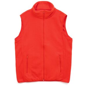 Жилет флисовый унисекс Nesse, красный