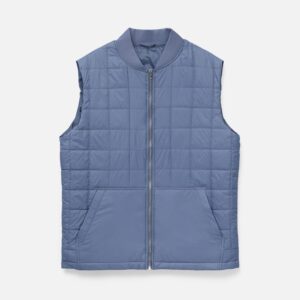 Жилет унисекс Warmbridge, синий (джинс)