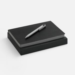 Набор Doppio, черный с серым