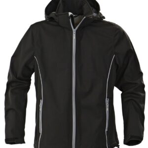 Куртка софтшелл мужская Skyrunning, черная