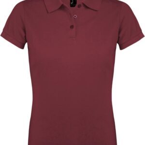 Рубашка поло женская Prime Women 200 бордовая