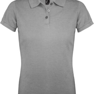 Рубашка поло женская Prime Women 200 серый меланж