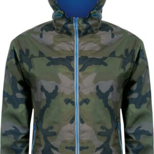 Ветровка Skate, камуфляж с синим