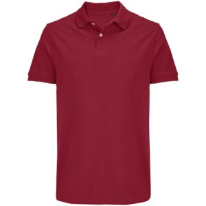 Рубашка поло женская Pacific Women, красная (бургунди)