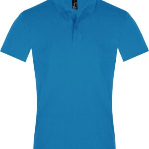 Рубашка поло мужская Perfect Men 180 бирюзовая
