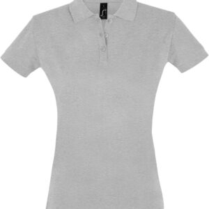Рубашка поло женская Perfect Women 180 серый меланж
