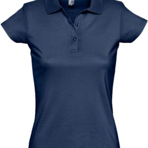 Рубашка поло женская Prescott Women 170, кобальт (темно-синяя)