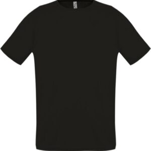 Футболка унисекс Sporty 140, черная