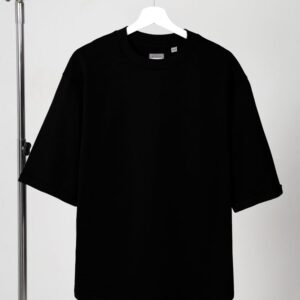 Футболка оверсайз унисекс Kosmos 2.0, черная