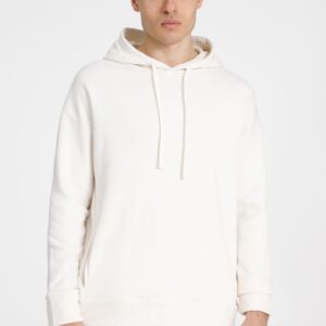 Худи унисекс H2, молочно-белое