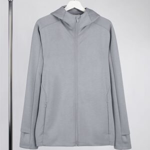 Куртка с капюшоном унисекс Begi, серая