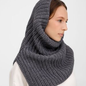 Снуд Softino, серый меланж