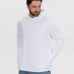 Худи унисекс Morfiss, белое