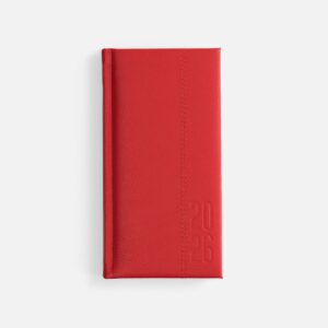 Еженедельник Baza, датированный, красный