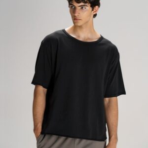 Футболка оверсайз унисекс Vozduh, черная