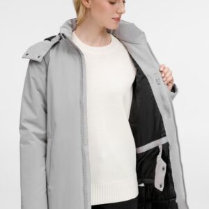 Куртка-парка унисекс Sfera, светло-серая