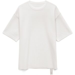 Джемпер с коротким рукавом Siluetti Volumica, молочно-белый