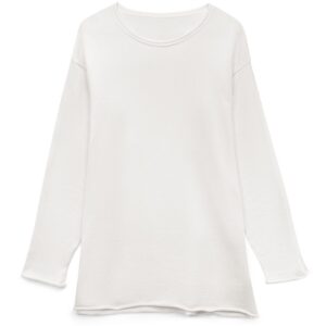 Лонгслив унисекс Siluetti Fuori, молочно-белый