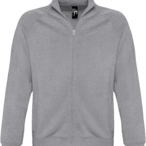 Толстовка мужская на молнии Sundae 280 серый меланж