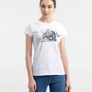 Футболка женская Big Dream, белая