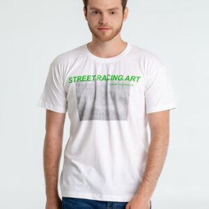 Футболка Street Racing Art, белая