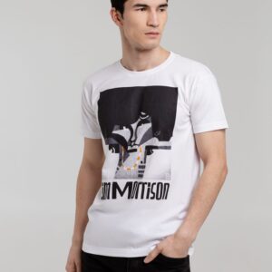 Футболка «Меламед. Jim Morrison», белая