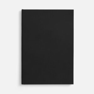 Ежедневник Flat Light, недатированный, черный
