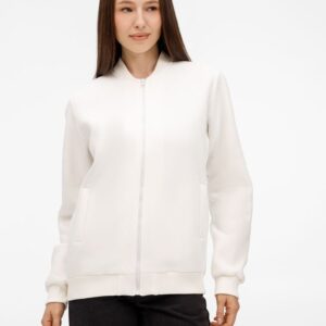 Бомбер унисекс Estado, молочно-белый