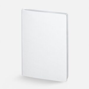 Ежедневник Nebraska Flex, недатированный, белый с серебристым