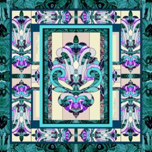 Платок «Каменный Цветок»